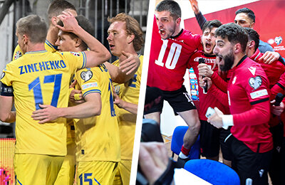 Евро-2024, Сборная Украины по футболу, сборная Грузии по футболу