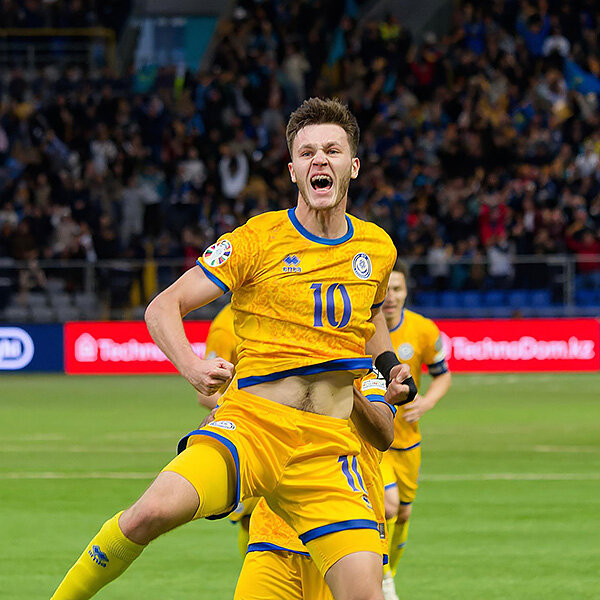 Мечта Казахстана о Евро жива, впереди финальный босс – Словения. Коэффициент на выход начинался с 55.00