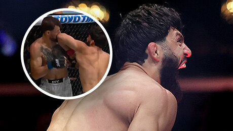 Страшный нокаут от Царукяна в UFC: всадил два локтя, не оставив вопросов о титульнике