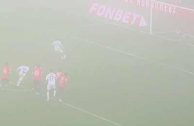 Самый мутный матч в истории РПЛ – из-за тумана в Самаре. О голах только догадки