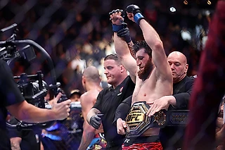 Первая защита пояса Анкалаева в UFC. Снова уработает Перейру?