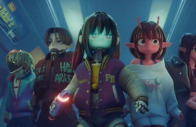 Трейлеры фильмов, Аниме, Галактический экспресс: Млечное метро