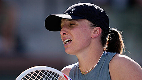 Швентек жестко посыпалась