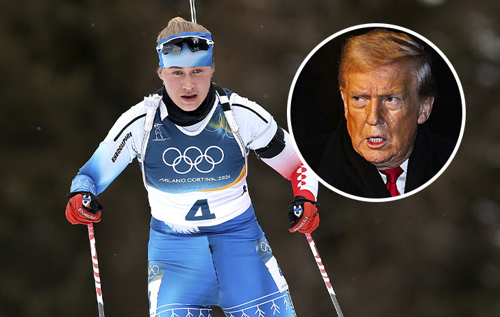 Укалек Астри Слеттемарк, Олимпиада-2026, сборная Дании жен, Политика, Дональд Трамп, сборная Гренландии жен