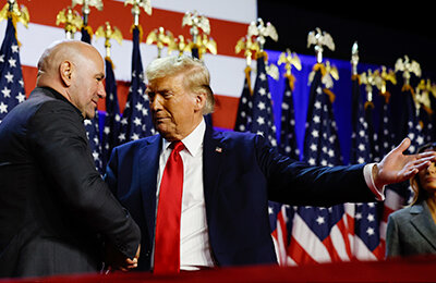 Трамп хочет провести турнир UFC на лужайке Белого дома. Кажется, Конор уже в деле