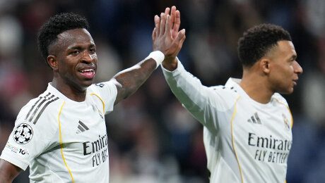 6:1 с дублем Мбаппе и 1+2 Винисиуса – «Реал» выпустил пар! На «Монако» Головина