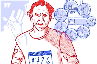 Смертин пробежал все главные марафоны мира. Почему это заветная мечта многих?