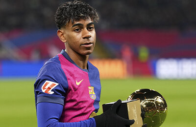 спортивные тесты, Golden Boy, Барселона, Лига чемпионов УЕФА, Евро-2024, Ламин Ямаль