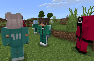 Игра в кальмара, Сериалы, Minecraft, Гайды, Моды