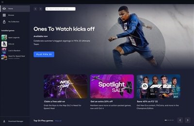 Origin, Electronic Arts