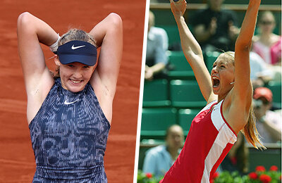 статистика, рекорды, WTA, Мирра Андреева, Сесиль Каратанчева, Николь Вайдишова, Мария Шарапова, Лина Красноруцкая