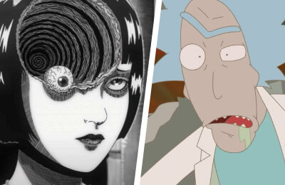 Подборки, Аниме, Спираль, Shenmue the Animation, Фури-кури, Ниндзя Камуи, Рик и Морти: Аниме, Бегущий по лезвию: Черный лотос