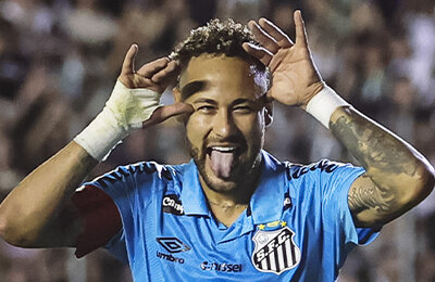 Хет-трик Неймара – первый с 2022-го! С травмой спасает «Сантос» от вылета