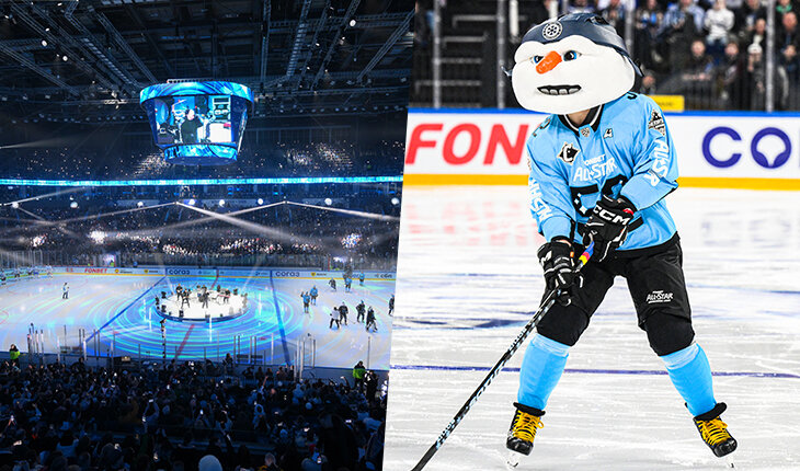 Фотография поста в ленте Чем запомнился Матч Звезд КХЛ: Снеговик без головы, чудо-гол Шабанова и вратарское шоу