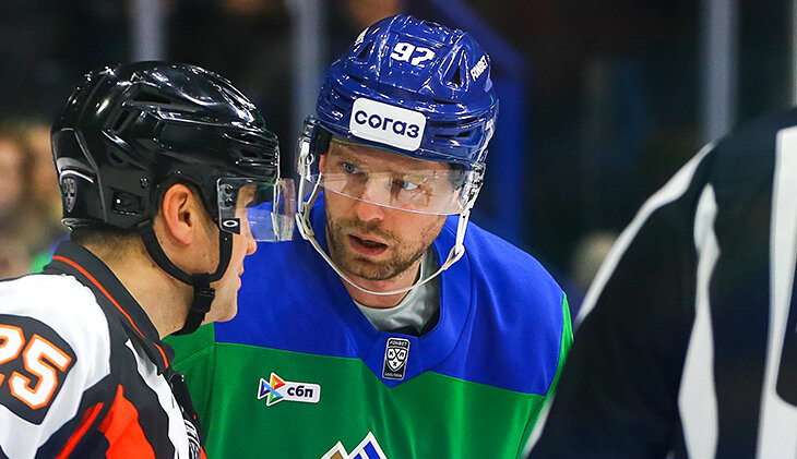 КХЛ, Салават Юлаев, Автомобилист, Евгений Кузнецов, дисквалификации