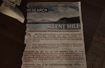 Прохождения, Silent Hill 2