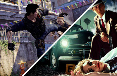 L.A. Noire, This Is the Police, Lego City Undercover, Grand Theft Auto, Lego, Max Payne, Sleeping Dogs, Square Enix, Подборки
