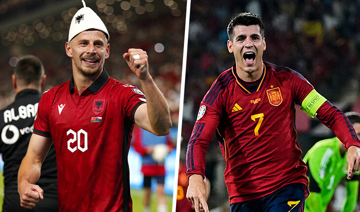 Албания мчит на Евро, необычный офсайд спас Испанию, Хорватию лихорадит. Главное в отборе