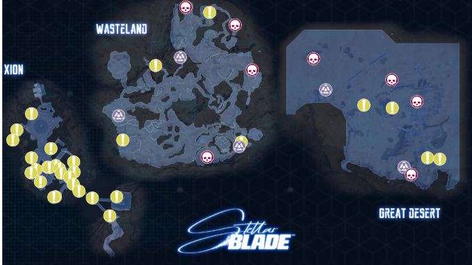 Карты в играх, Stellar Blade