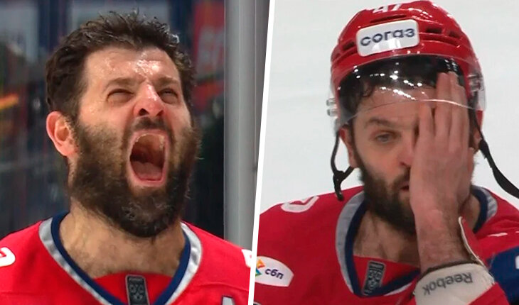 Фотография поста в ленте Поражение «Локо» – в эмоциях Радулова: выглядел грозным, а потом загрустил