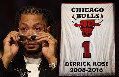 Деррик Роуз, НБА, Луол Денг, Скотти Пиппен, Чикаго, Тадж Гибсон, Майкл Джордан