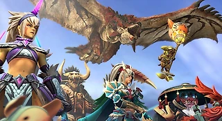 Все новые сеты и стили из коллаборации Доты и Monster Hunter