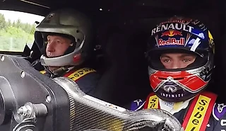 Ферстаппен отправил отца в ралли – и теперь трюкачит на траве в «Ф-1». Совпадение?