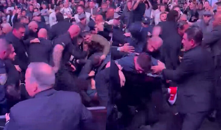 Драка друга Конора и команды Хабиба – «с арены выгнали человек 50»