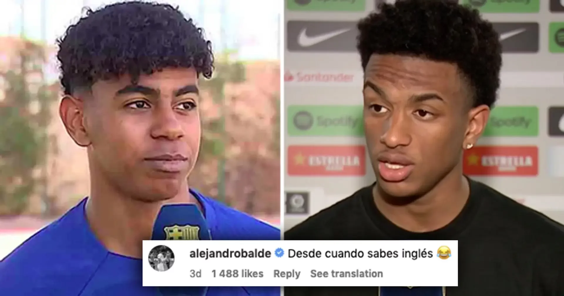 Ламин Ямаль, Алекс Бальде