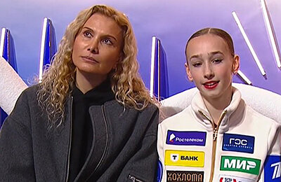 женское катание, сборная России, Георгий Похилюк, Даниил Глейхенгауз, Сергей Дудаков, Надежда Заякина, Дина Хуснутдинова, Этери Тутберидзе, Серия Гран-при России