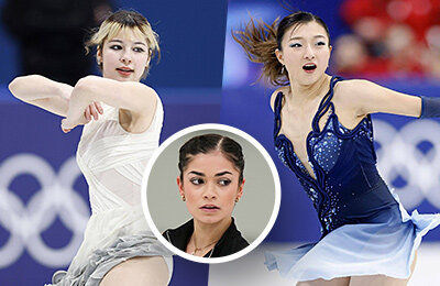 Алиса Лью, Нина Петрыкина, Аделия Петросян, Изабо Левито, Ами Накаи, Моне Чиба, Эмбер Гленн, Каори Сакамото, женское катание, сборная США, сборная России, сборная Японии, сборная Эстонии, Олимпиада-2026