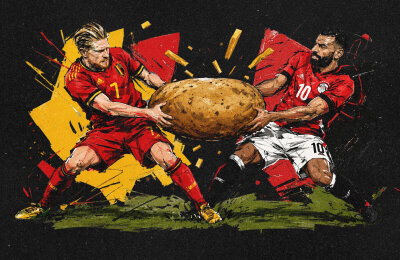 Сегодня на ЧМ – дерби картошки 🇧🇪🇪🇬🍟🥔