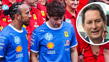 Ответ гонщиков «Феррари» на наезд босса – ирония в медиа. А на трассе постарались больше?