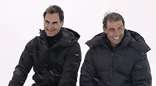 Федерер и Надаль в рекламе Louis Vuitton: шутили про высокомерие Роджера, а Рафа боялся снега