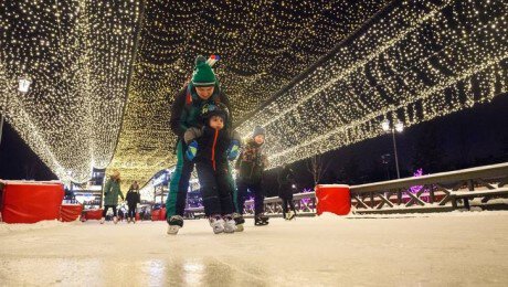 Где покататься на коньках в Казани – список лучших катков и ледовых арен