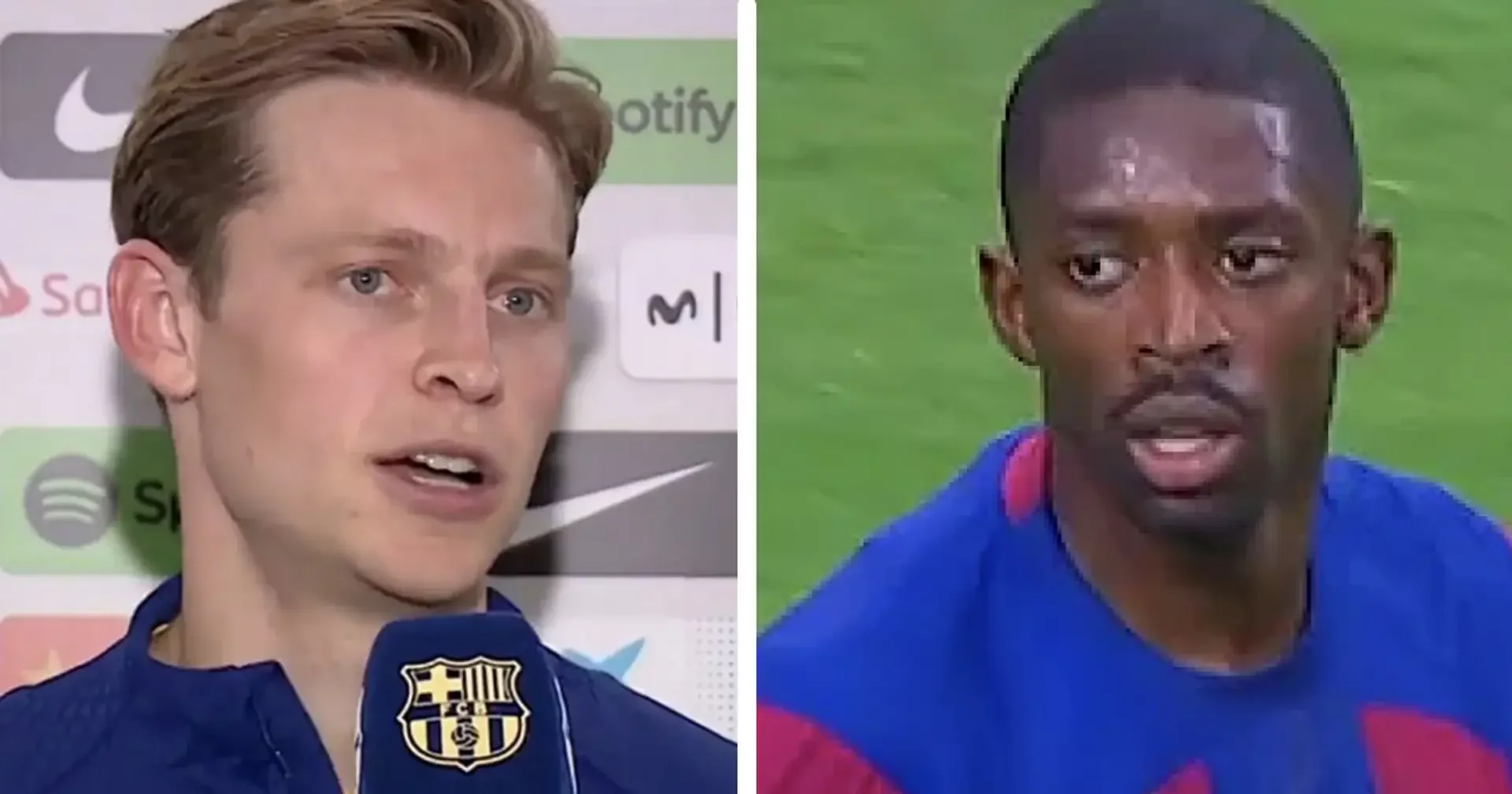 Усман Дембеле, Клубы, Френки де Йонг, Ла Лига, Барселона