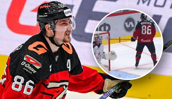 Странный буллит Буше: забыл шайбу и разнес клюшку рядом с застывшим Федотовым