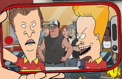 Трейлеры фильмов, Бивис и Баттхед, Сериалы