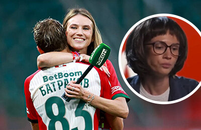 Девушка Батракова – звезда медиафутбола: пародировала Смородскую и играла даже на каблуках!