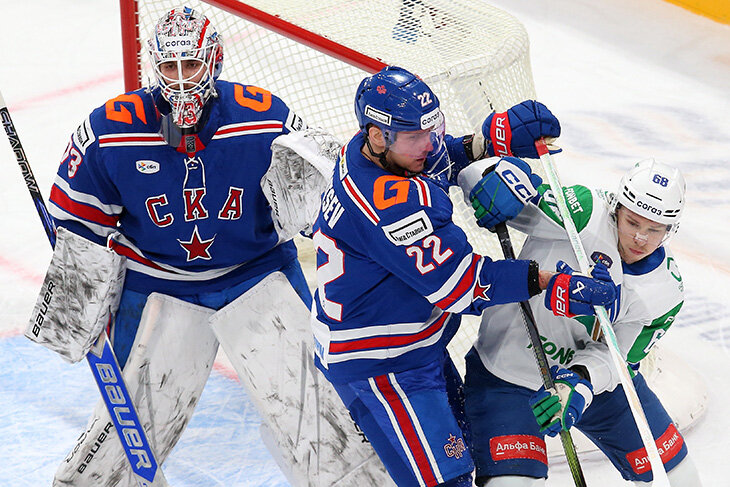 Фотография поста в ленте Вратарь СКА провел в запасе три месяца. Ротенберг дал ему шанс – и назвал первым номером