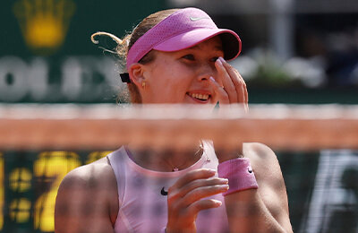Майя Хвалинска, Ролан Гаррос, Мирра Андреева, WTA
