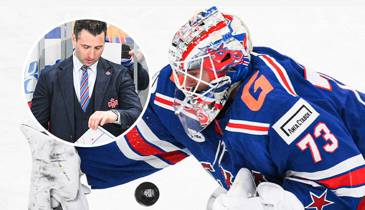 Фотография поста в ленте Ротенберг уже 11 раз менял вратаря по ходу матча. Если не помогает, в чем смысл?