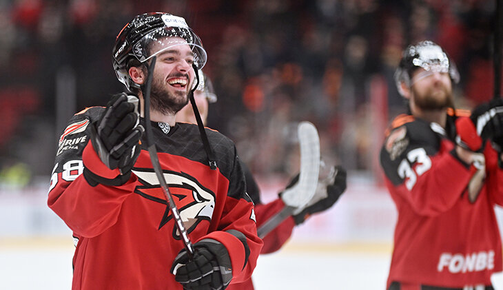 Фотография поста в ленте «Авангард» превратился в зверя! Съел ЦСКА с сухим счетом – это шестая победа подряд