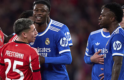 Престианни грозит 10 матчей бана за слова о Винисиусе. УЕФА жестко наказывает за расизм