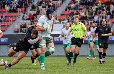 Енисей-СТМ, Спортс, Красный Яр, Стрела-Ак Барс, Чемпионат России по регби, лучший игрок тура чемпионата России по регби, Степан Хохлов, Евгений Ткаченко, Данила Маньковский, Дмитрий Кузеро