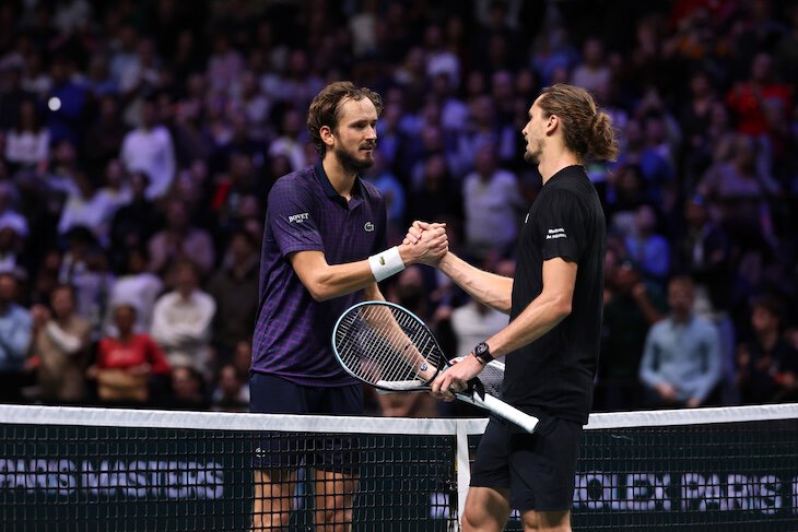 Эх, Медведев проиграл веселую зарубу Звереву. Упустил 2 матчбола