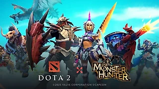В Доте вышла первая в истории коллаборация – с Monster Hunter!