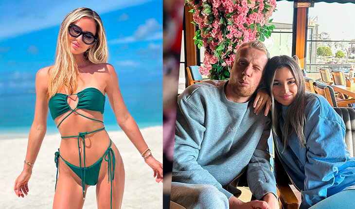 Анна – жена Вячеслава Подберезкина. Личный фанат футболиста «СиндЕката»!