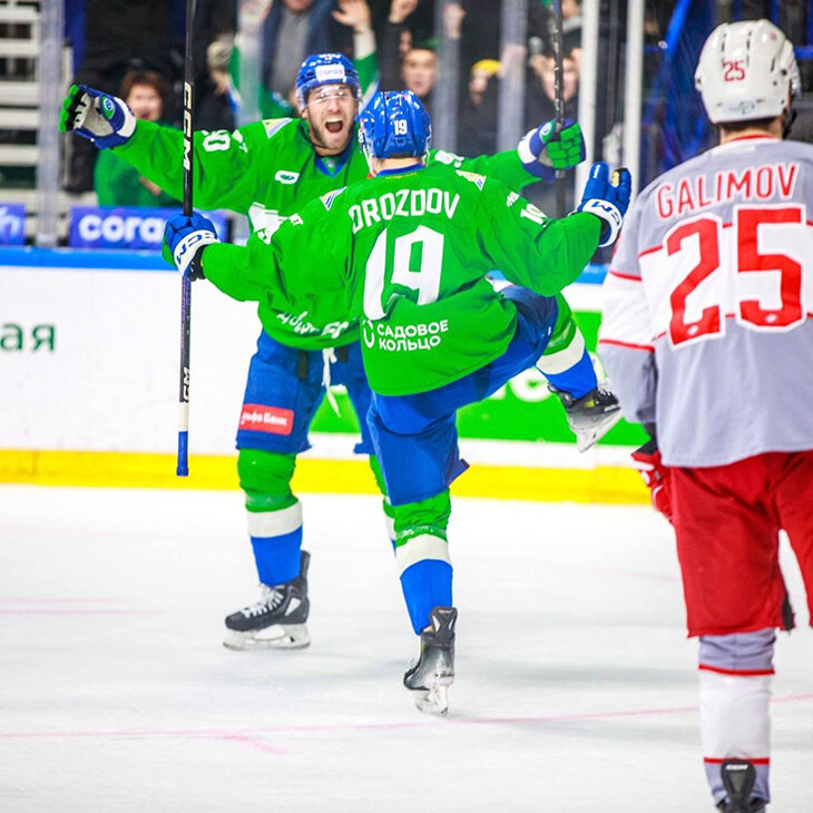 Провал «Спартака» на последней минуте: «Салават» снял вратаря и вытащил игру в меньшинстве