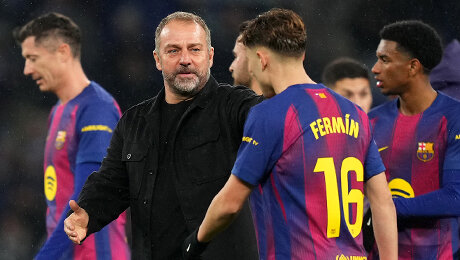 «Барса» Флика забивает в каждом туре Ла Лиги. Идет к рекордам Вилановы и Зидана